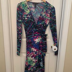 XS BCBG wrap dress